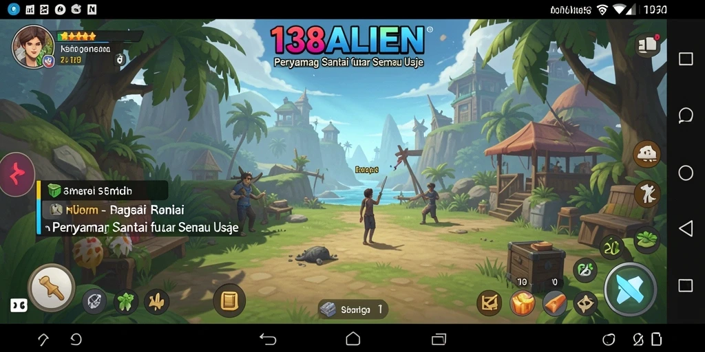Tampilan gameplay <strong>138ALIEN</strong> dengan karakter alien yang lucu.