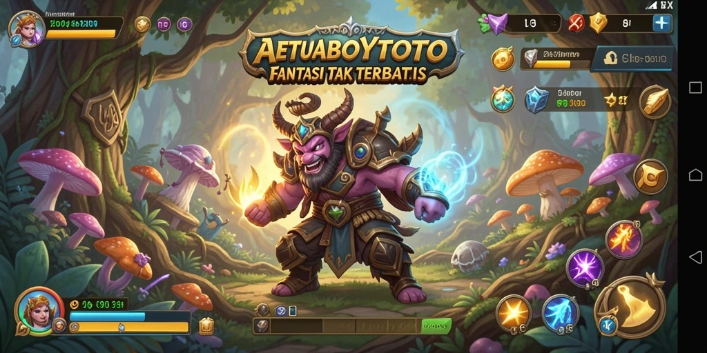 Tampilan gameplay ANOBOYTOTO yang menakjubkan dalam dunia RPG.
