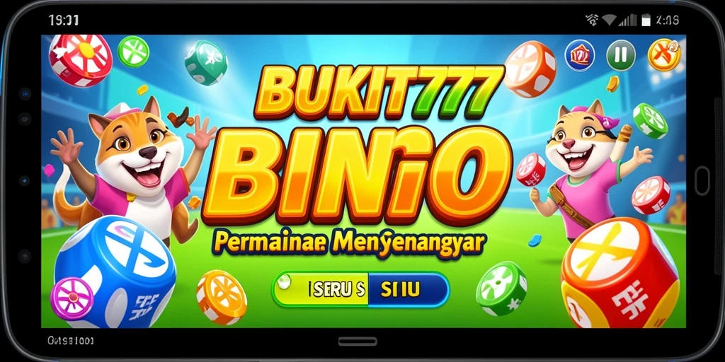 Tampilan gameplay seru dalam permainan Bingo BUKIT777.