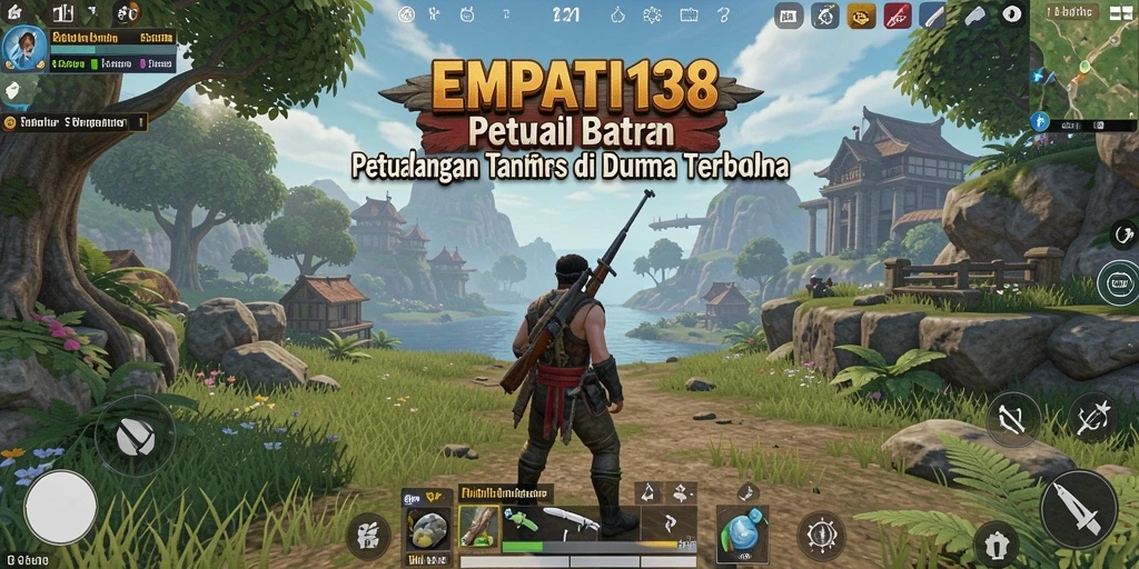 Tampilan gameplay EPATI138 yang menakjubkan di dunia terbuka.