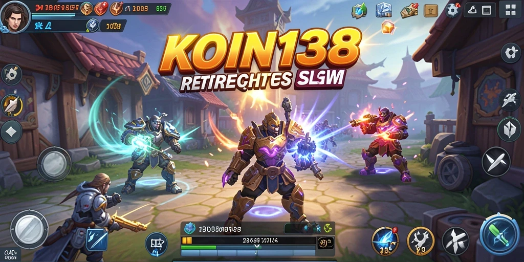 Tampilan gameplay KOIN138 yang menakjubkan dan strategis.