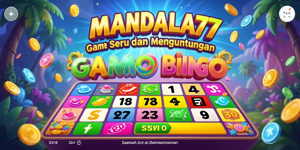 Tampilan gameplay seru di MANDALA77 dengan interaksi sosial dan kompetisi.