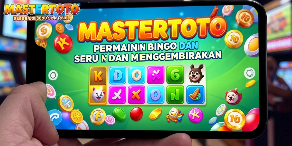 Tampilan menarik dari gameplay Bingo di MASTERTOTO.