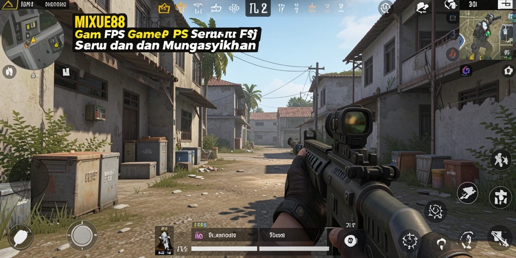Tampilan gameplay MIXUE88 yang mendebarkan dan penuh aksi.