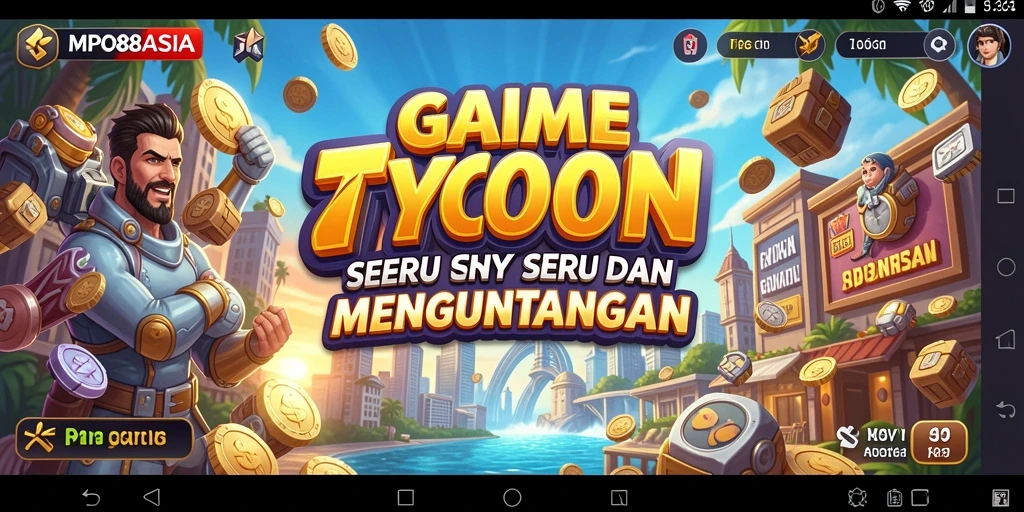 Tangkapan layar gameplay MPO88ASIA yang menunjukkan pengembangan bisnis yang seru.
