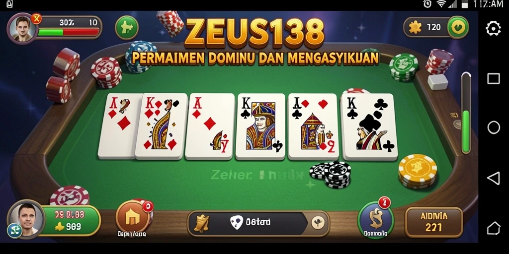Tampilan gameplay seru dari ZEUS138 dengan pemain yang berinteraksi.